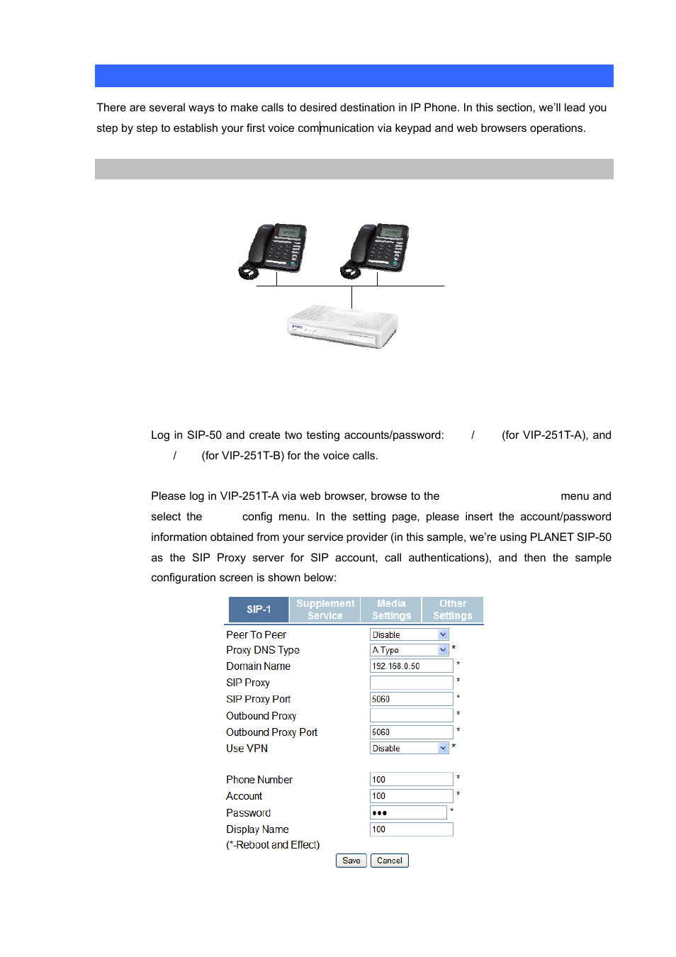 Appendix a voice communications | PLANET VIP-251T User Manual | Page 53 / 57