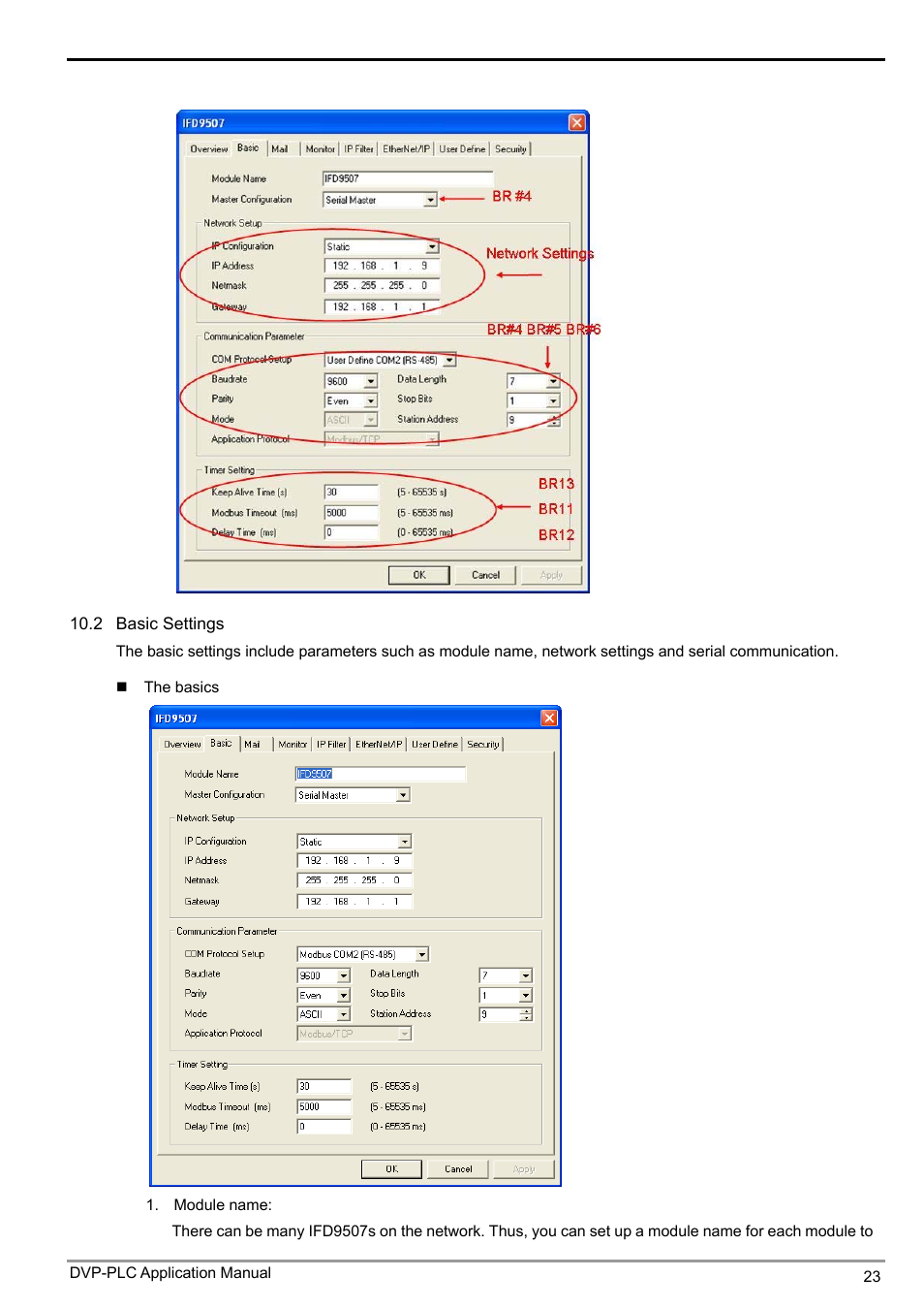 Ethernet communication module ifd9507 | Delta Electronics Ethernet Communication Module IFD9507 User Manual | Page 25 / 72