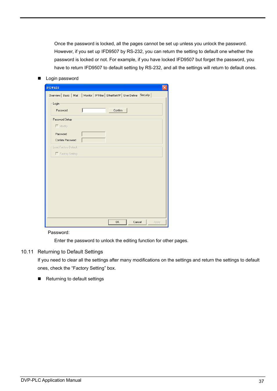 Ethernet communication module ifd9507 | Delta Electronics Ethernet Communication Module IFD9507 User Manual | Page 39 / 72