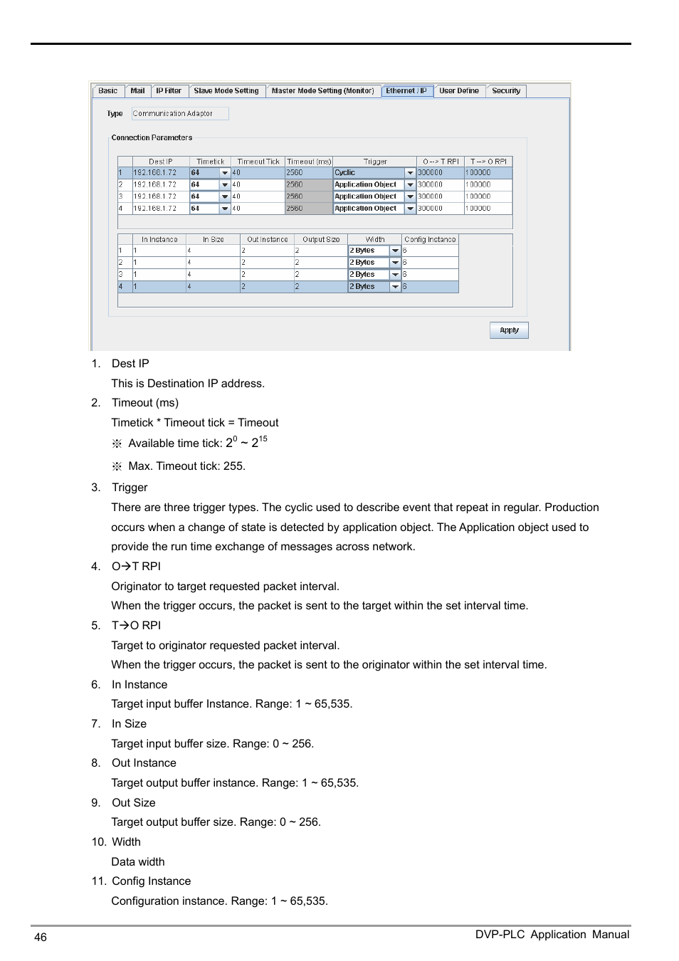 Ethernet communication module ifd9507 | Delta Electronics Ethernet Communication Module IFD9507 User Manual | Page 48 / 72