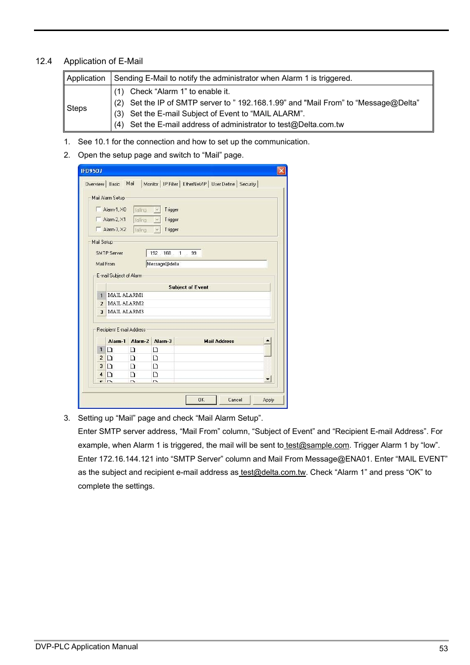 Ethernet communication module ifd9507 | Delta Electronics Ethernet Communication Module IFD9507 User Manual | Page 55 / 72