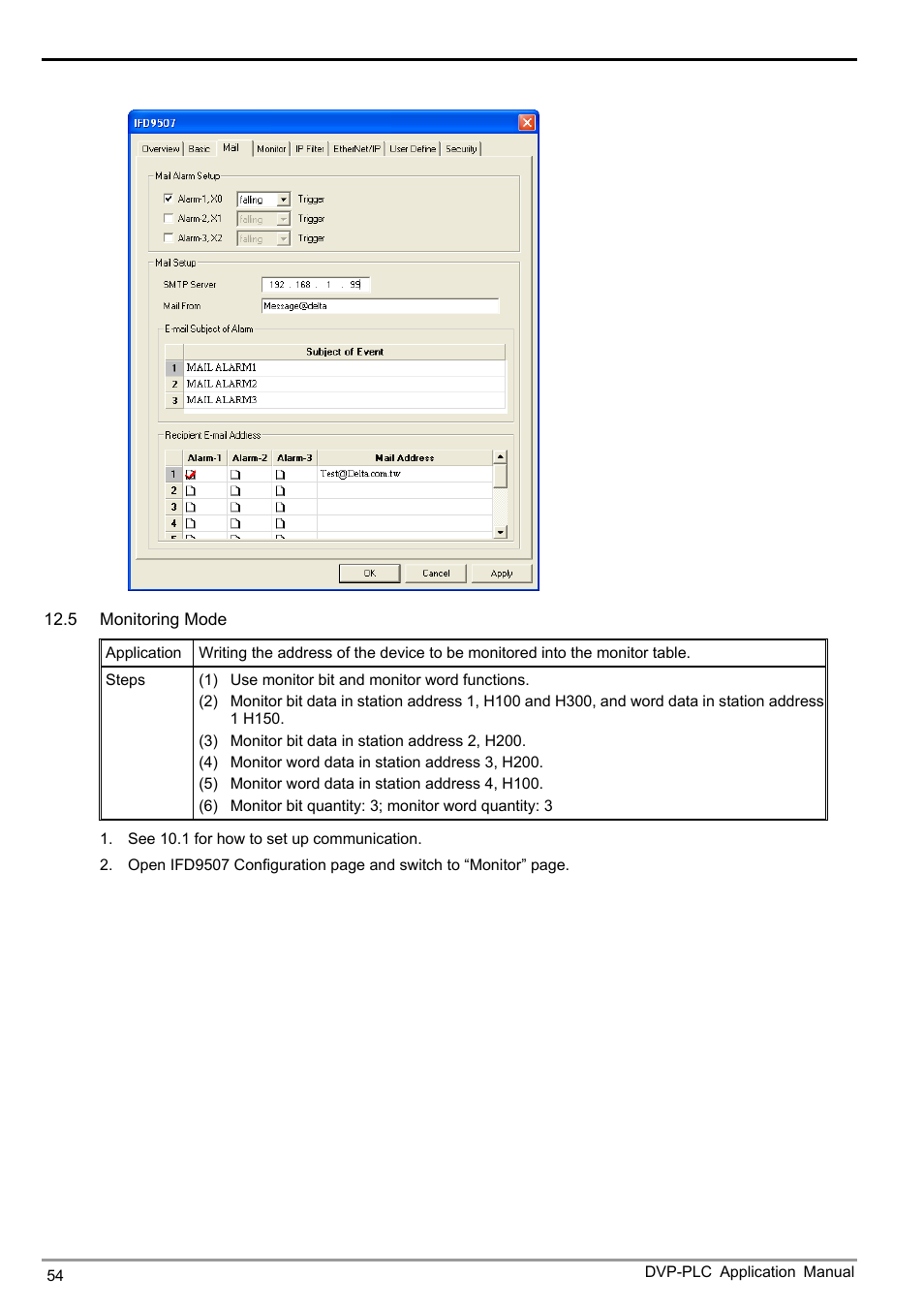 Ethernet communication module ifd9507 | Delta Electronics Ethernet Communication Module IFD9507 User Manual | Page 56 / 72