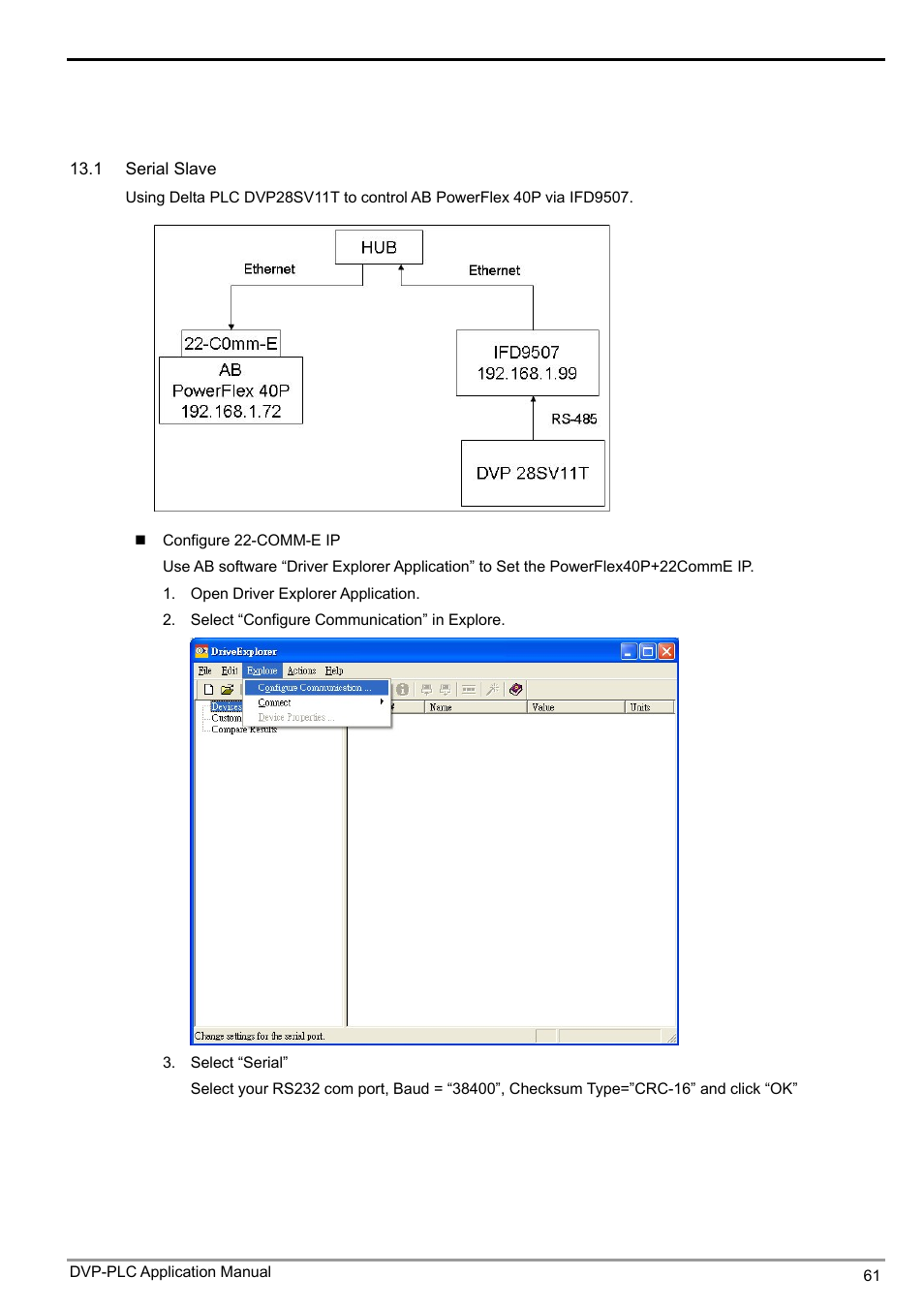 Ethernet communication module ifd9507 | Delta Electronics Ethernet Communication Module IFD9507 User Manual | Page 63 / 72