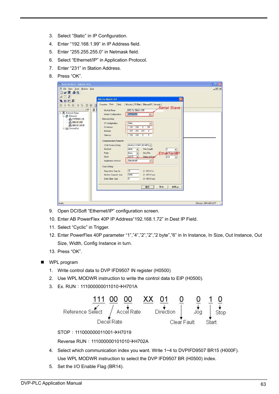 Ethernet communication module ifd9507 | Delta Electronics Ethernet Communication Module IFD9507 User Manual | Page 65 / 72