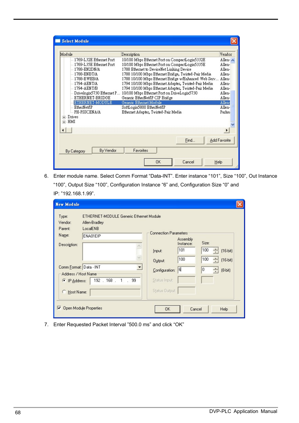 Ethernet communication module ifd9507 | Delta Electronics Ethernet Communication Module IFD9507 User Manual | Page 70 / 72