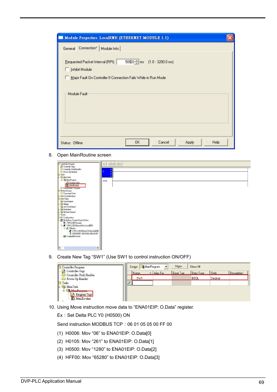 Ethernet communication module ifd9507 | Delta Electronics Ethernet Communication Module IFD9507 User Manual | Page 71 / 72