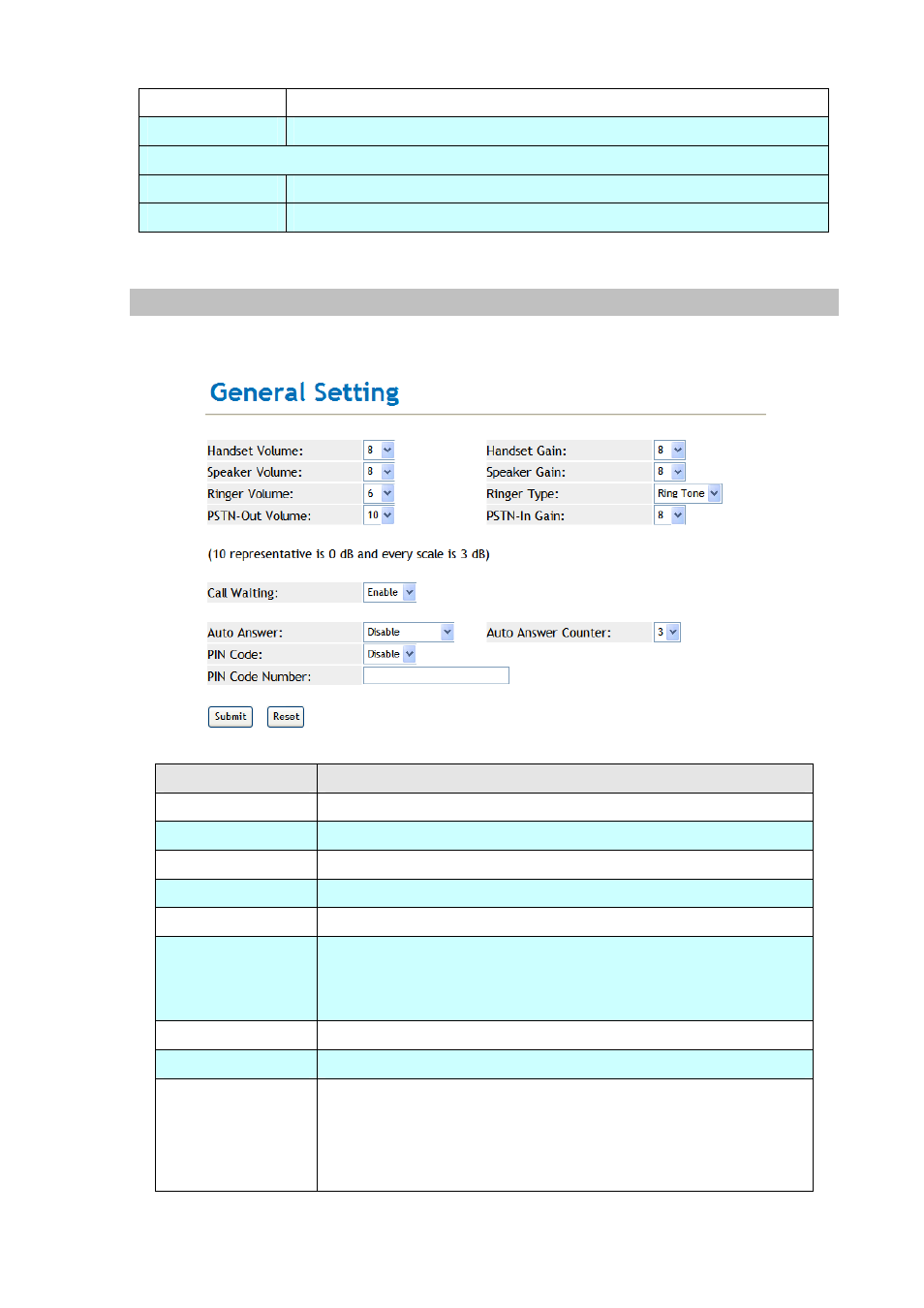 General setting | PLANET VIP-254NT User Manual | Page 25 / 57