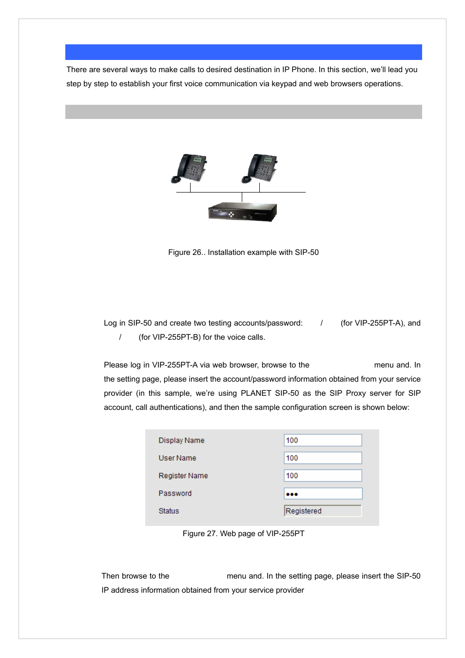 Appendix a voice communications | PLANET VIP-255PT User Manual | Page 29 / 35