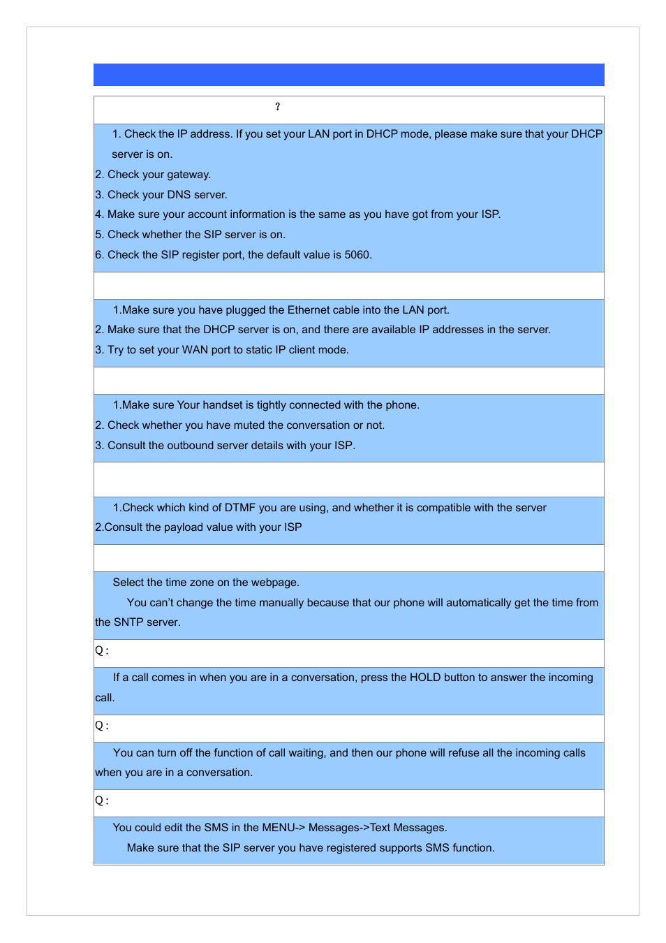 Appendix c frequently asked questions list | PLANET VIP-255PT User Manual | Page 33 / 35