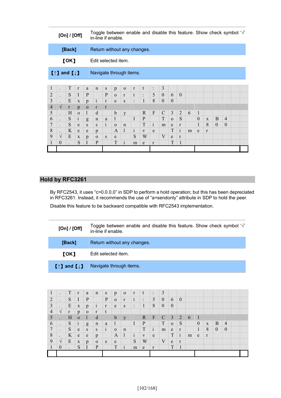 PLANET VIP-350PT User Manual | Page 102 / 168