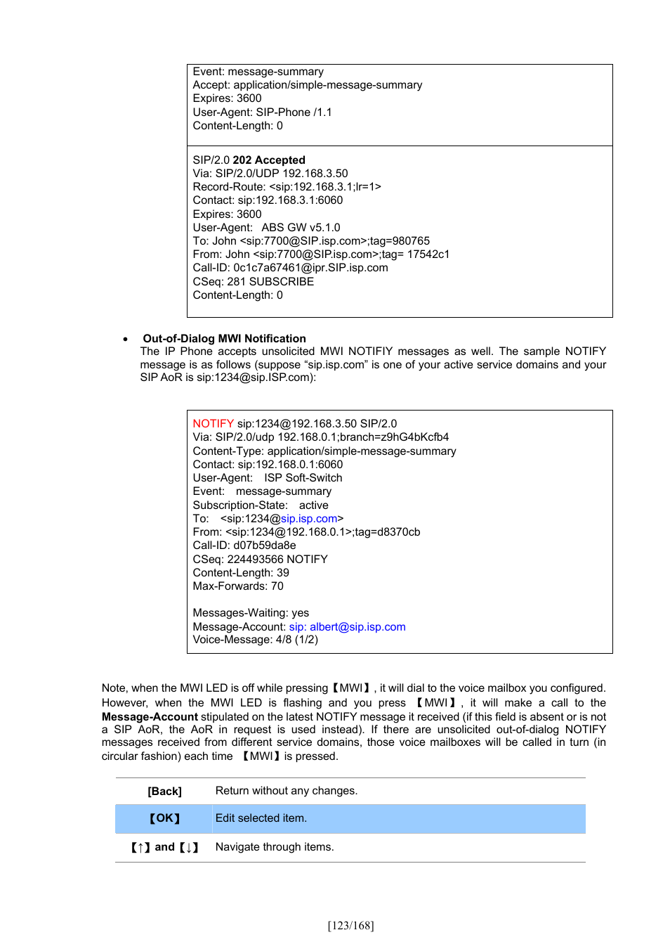 PLANET VIP-350PT User Manual | Page 123 / 168