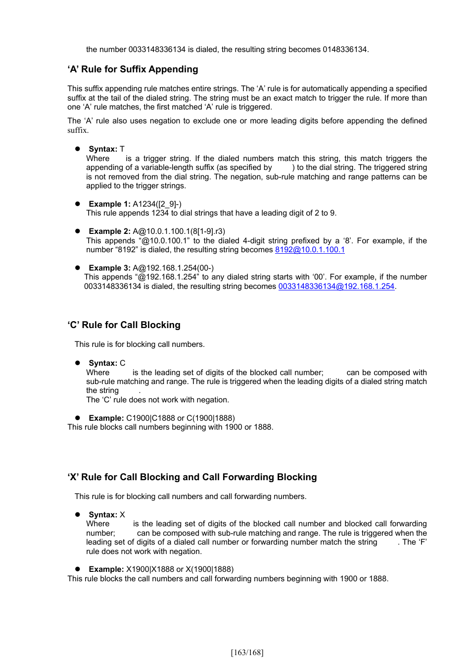 PLANET VIP-350PT User Manual | Page 163 / 168
