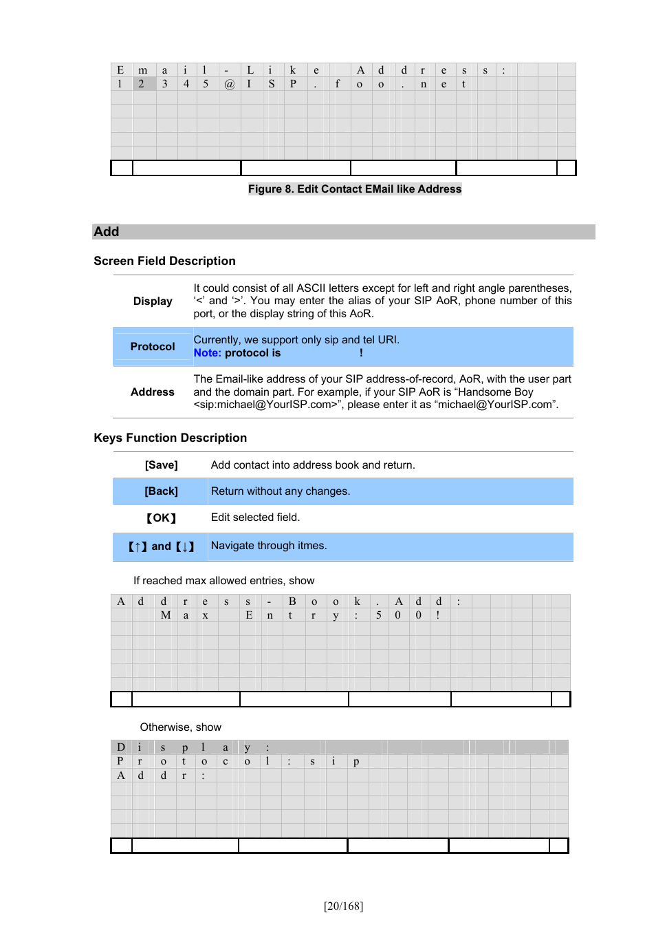 PLANET VIP-350PT User Manual | Page 20 / 168