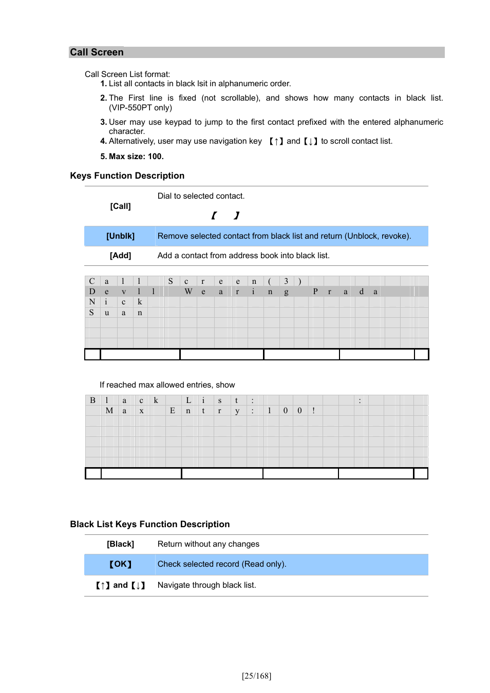 PLANET VIP-350PT User Manual | Page 25 / 168