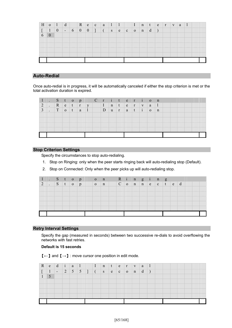 PLANET VIP-350PT User Manual | Page 65 / 168