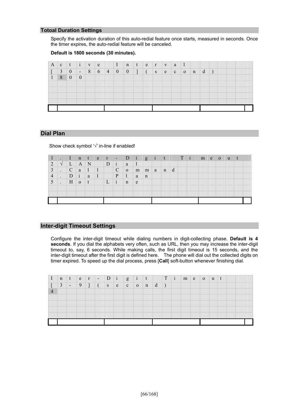 PLANET VIP-350PT User Manual | Page 66 / 168