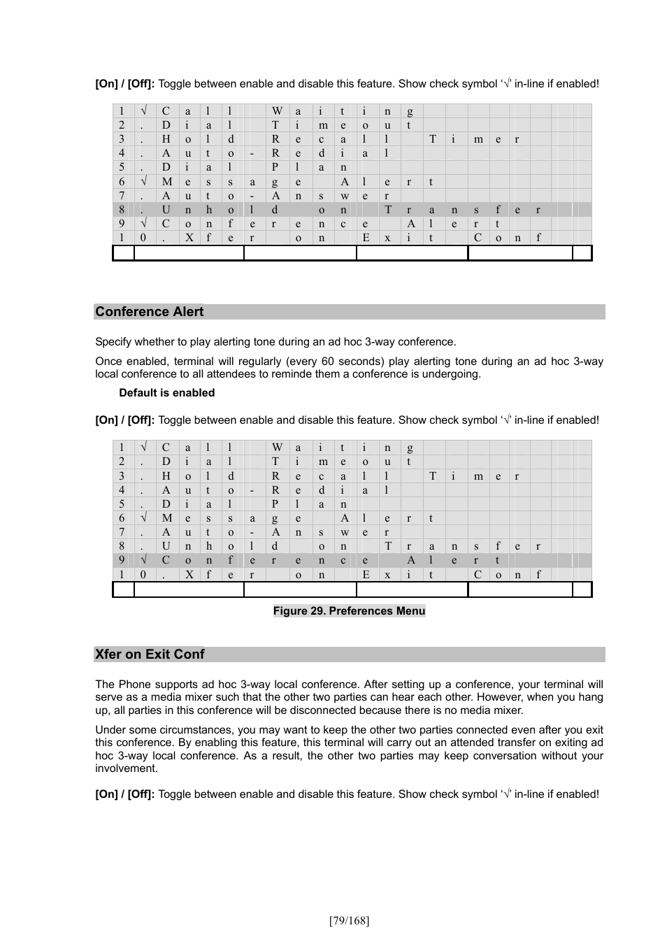 PLANET VIP-350PT User Manual | Page 79 / 168