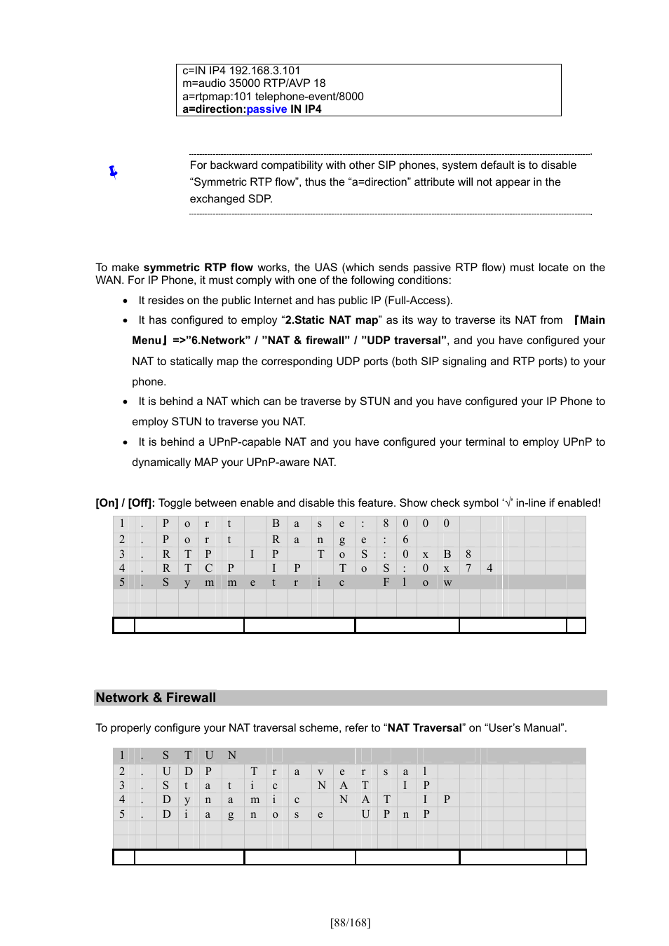 PLANET VIP-350PT User Manual | Page 88 / 168