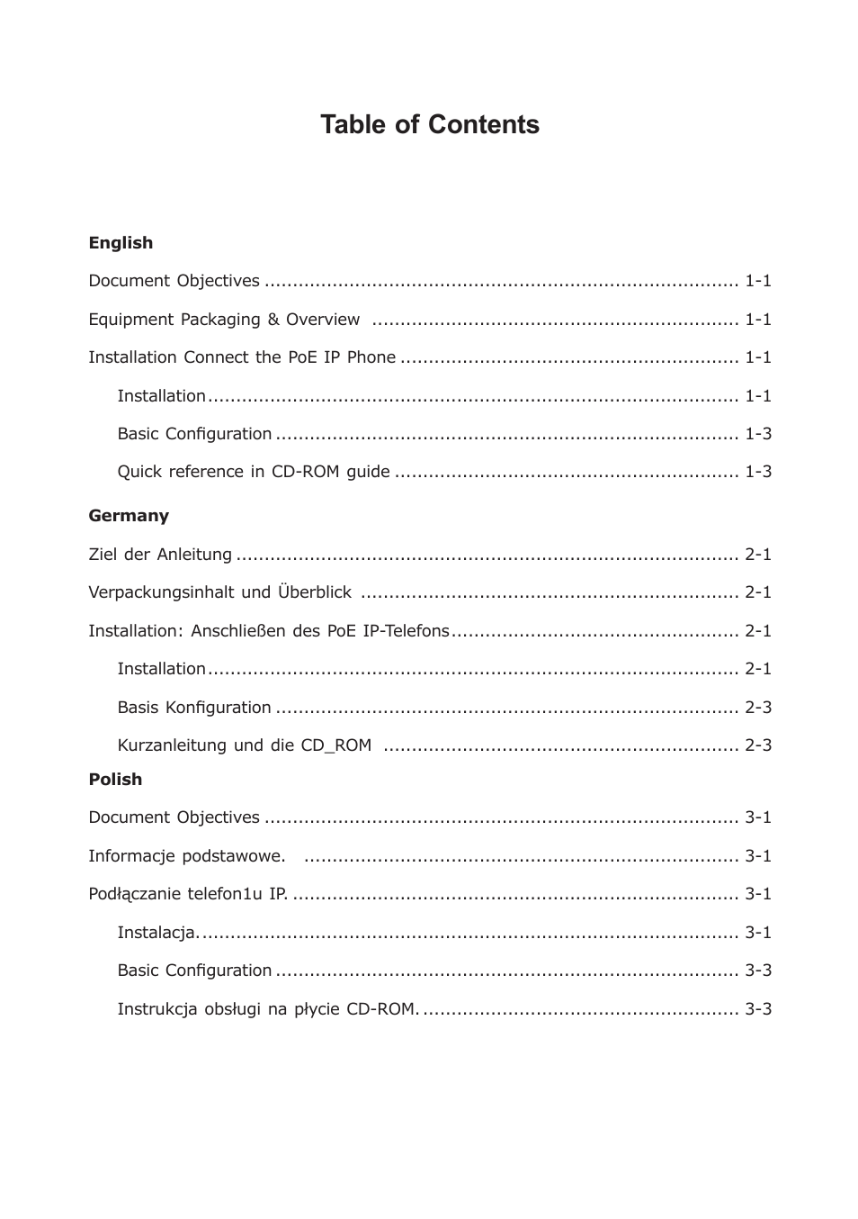 PLANET VIP-351PT User Manual | Page 2 / 30