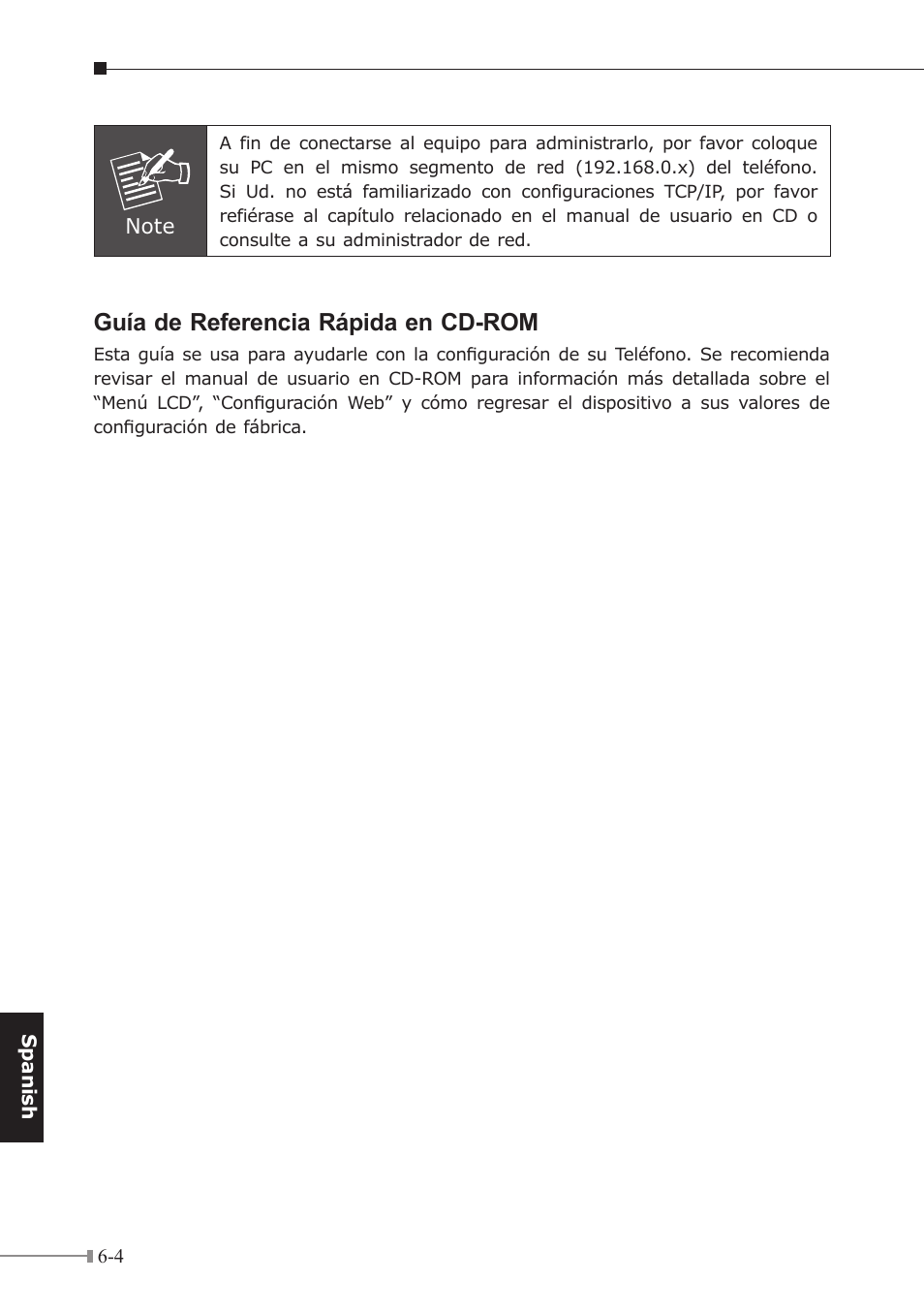 Guía de referencia rápida en cd-rom | PLANET VIP-351PT User Manual | Page 29 / 30