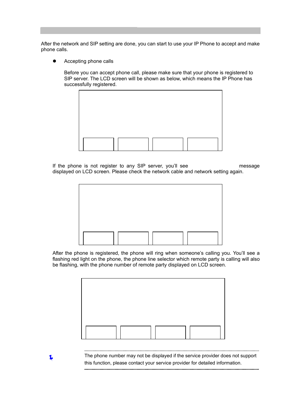 Accepting and making phone calls, Planet | PLANET VIP-351PT User Manual | Page 23 / 53