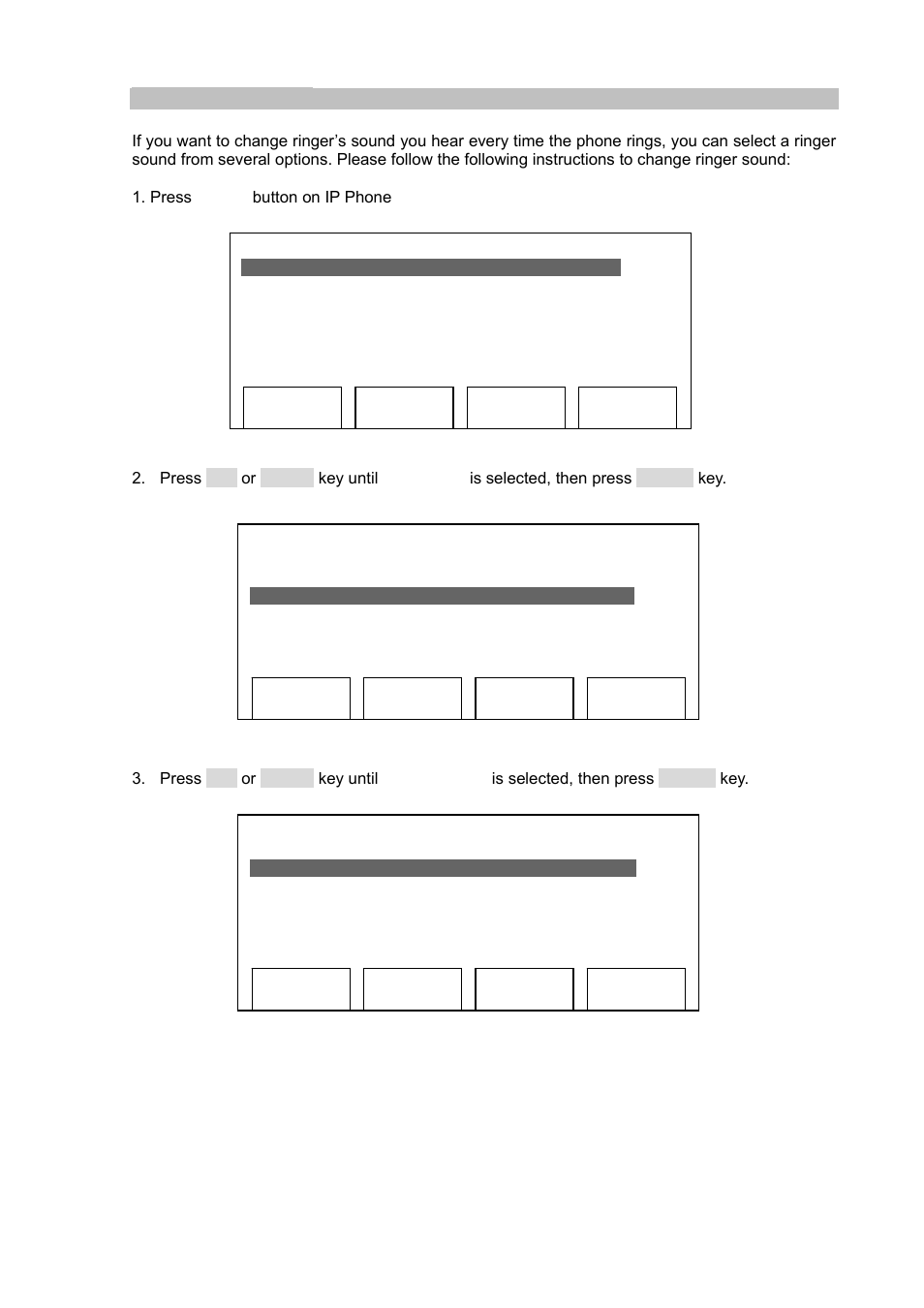 Change ringer type | PLANET VIP-351PT User Manual | Page 40 / 53