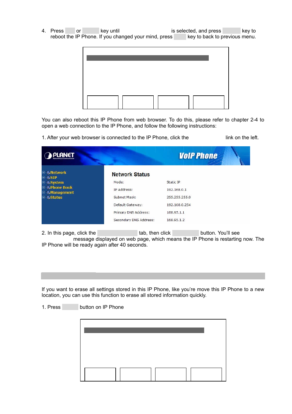PLANET VIP-351PT User Manual | Page 45 / 53