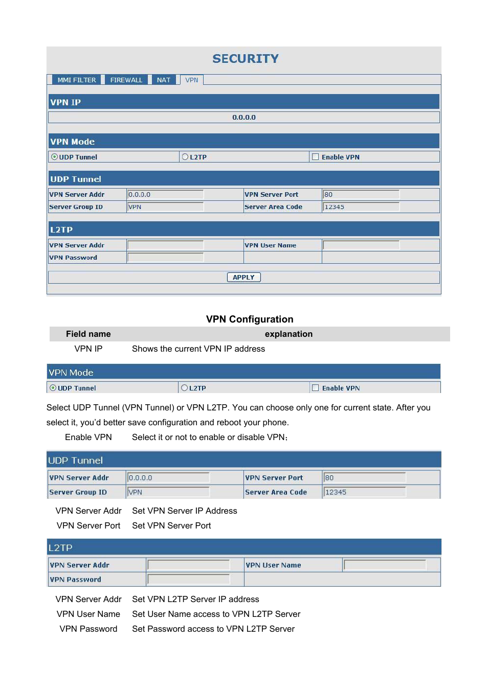 PLANET VIP-360PT User Manual | Page 61 / 65