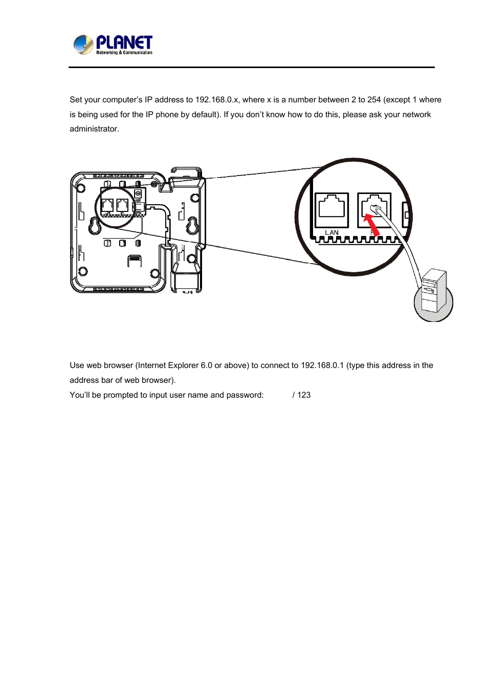 PLANET VIP-362WT User Manual | Page 19 / 64