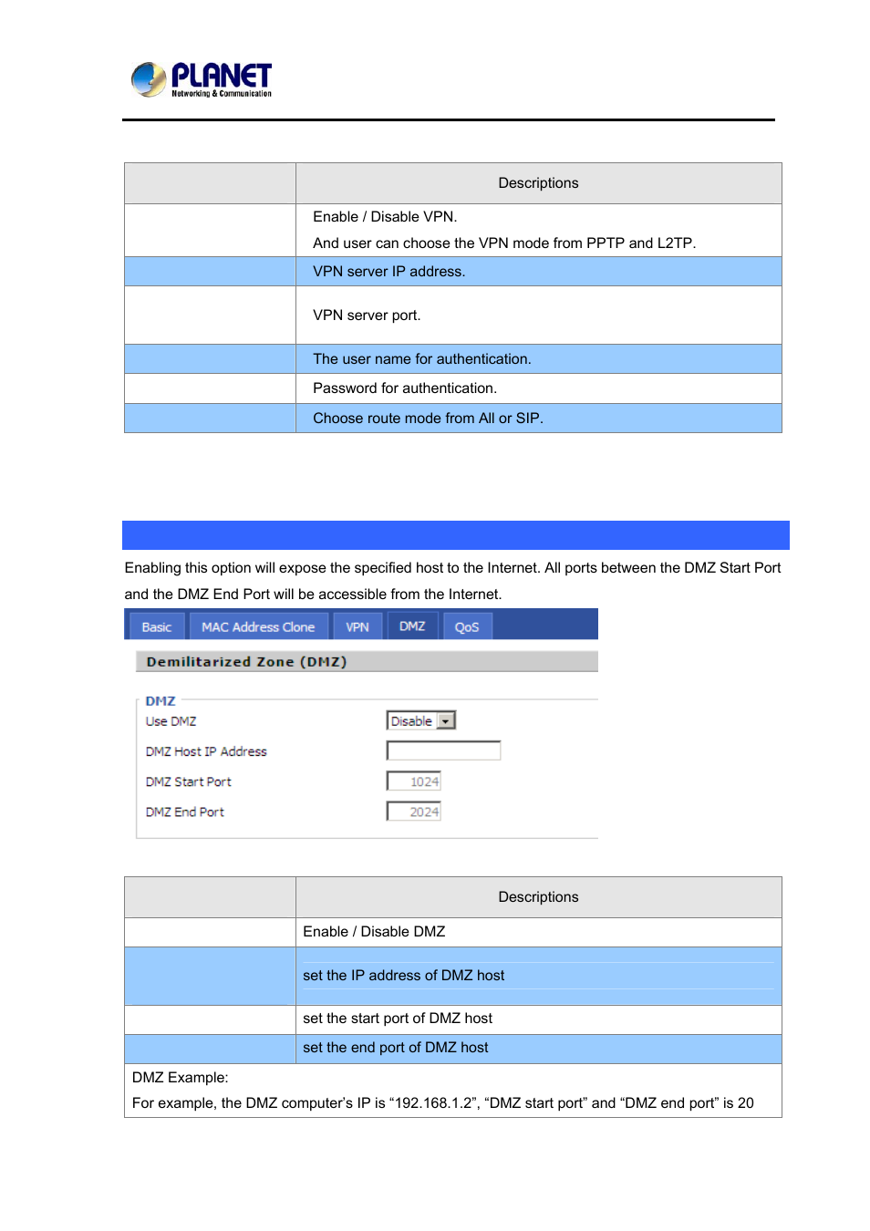 PLANET VIP-362WT User Manual | Page 39 / 64