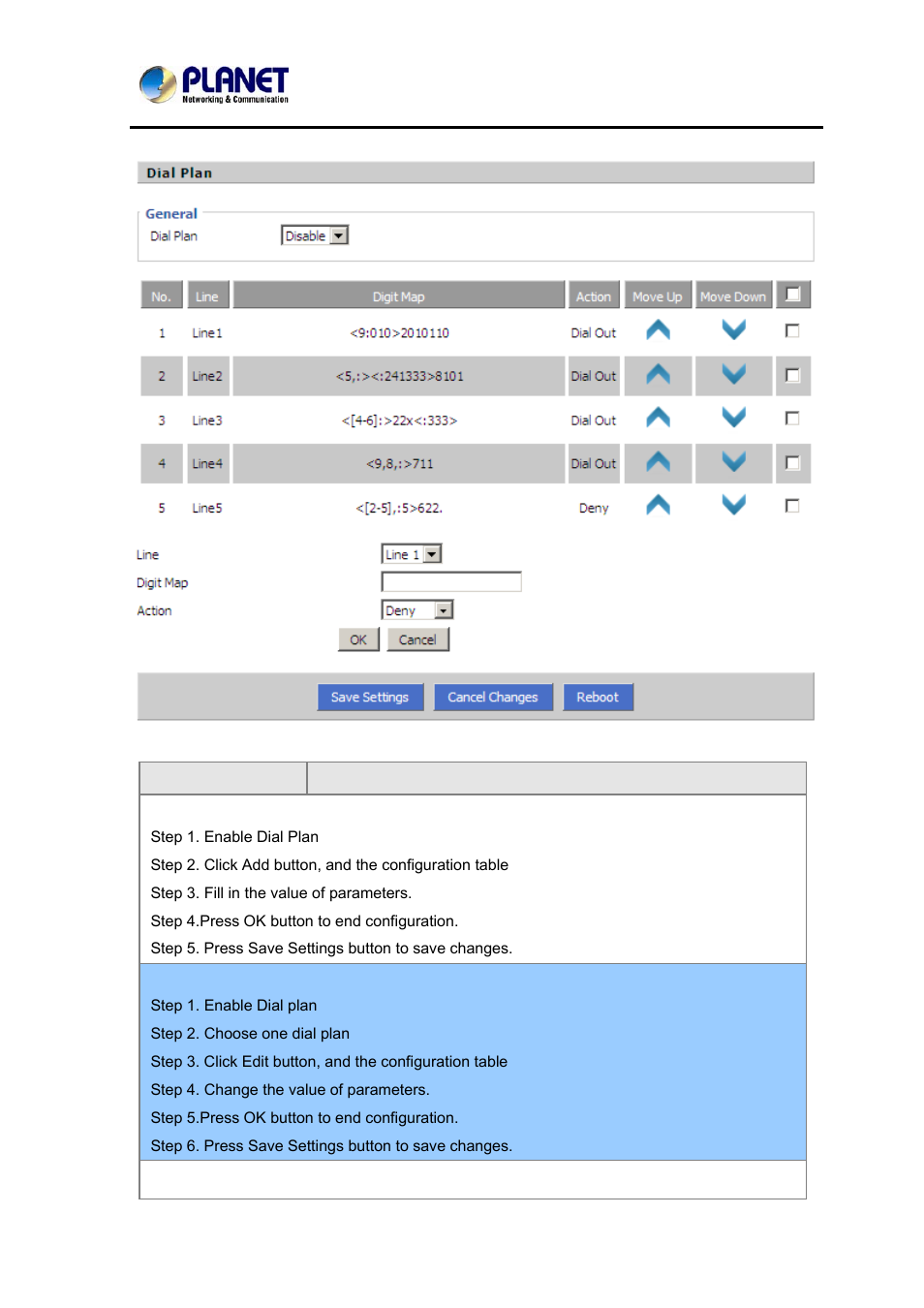 PLANET VIP-362WT User Manual | Page 45 / 64