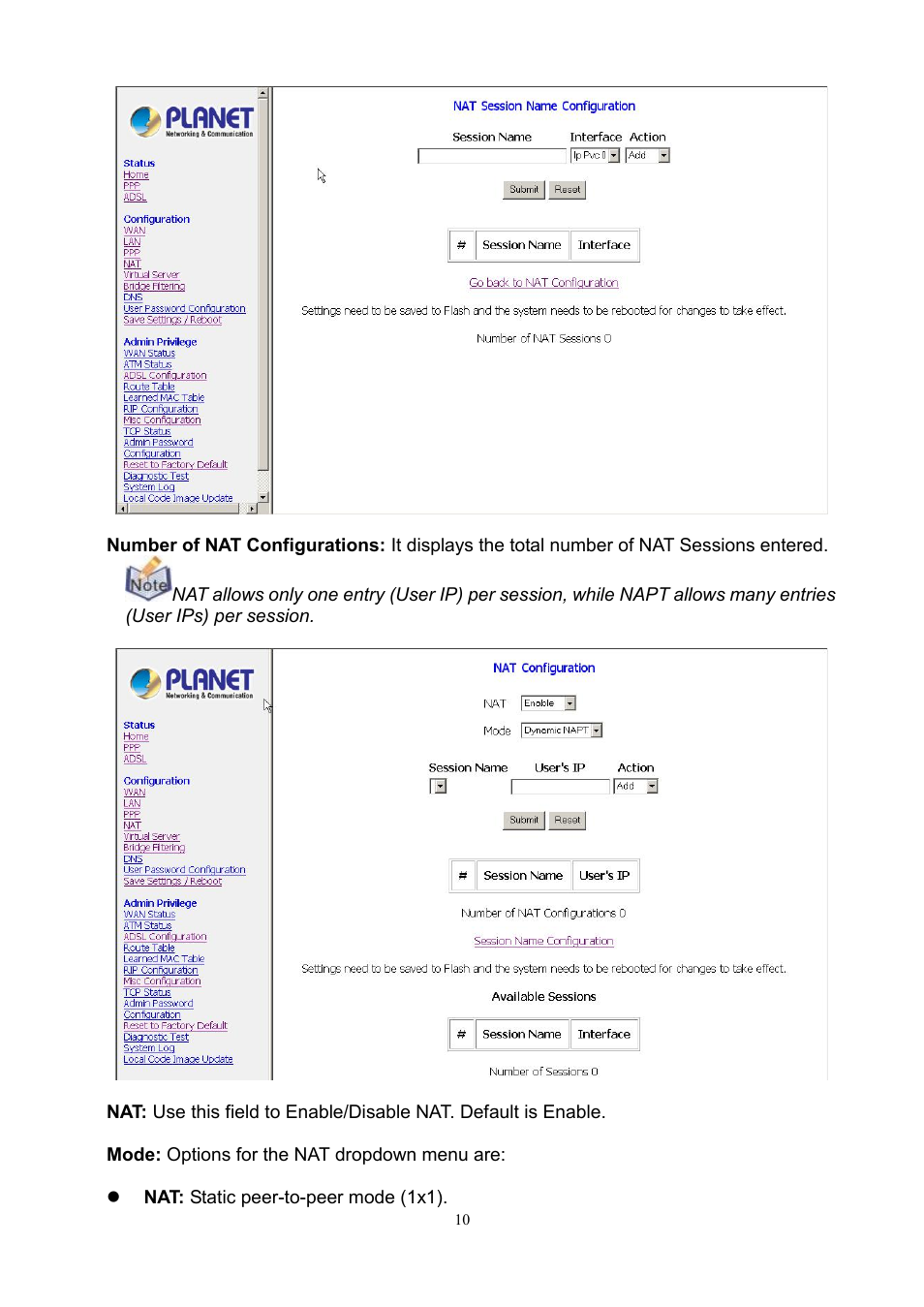 PLANET ADE-3100 User Manual | Page 28 / 51