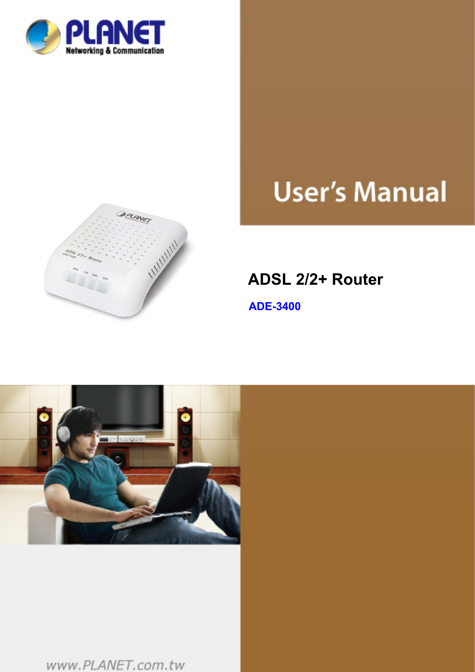 PLANET ADE-3400 User Manual | 61 pages