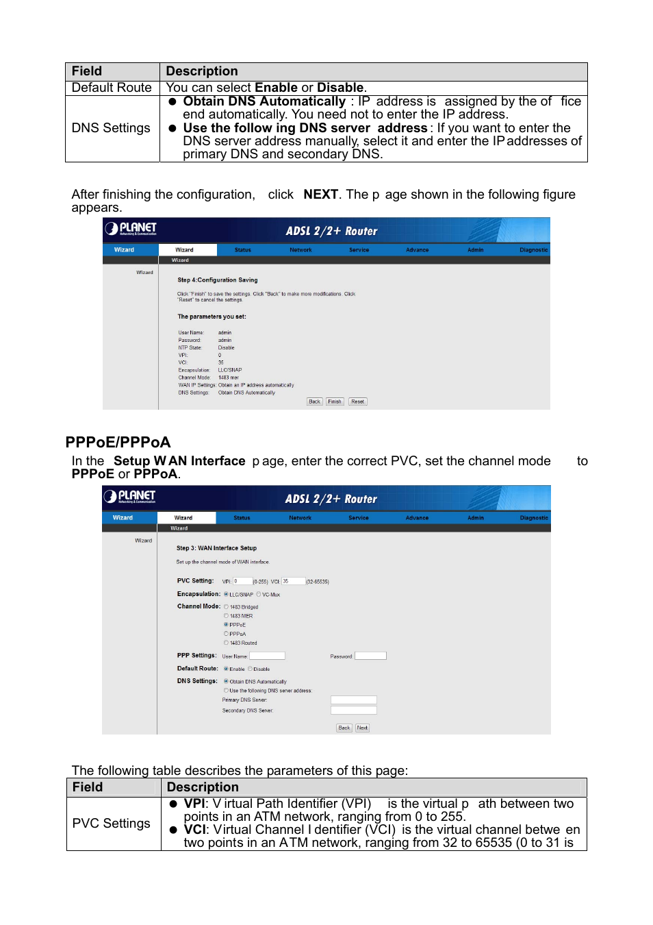 PLANET ADE-3400 User Manual | Page 21 / 61