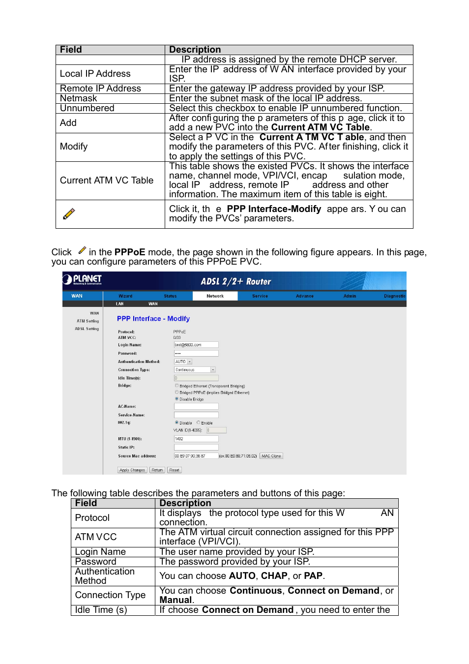 PLANET ADE-3400 User Manual | Page 32 / 61