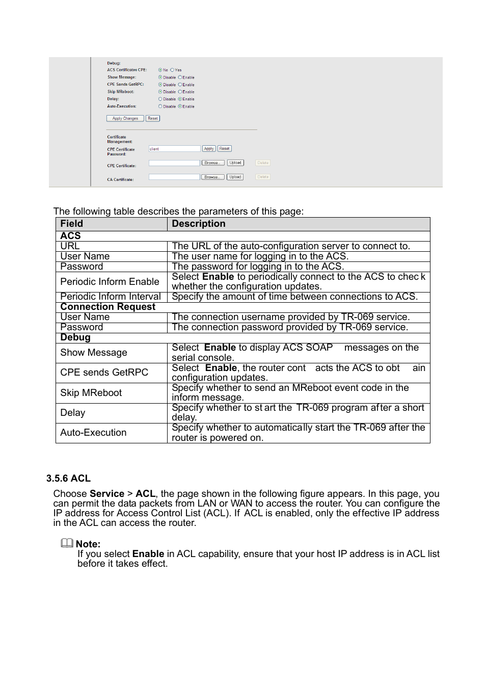 6 acl | PLANET ADE-3400 User Manual | Page 41 / 61