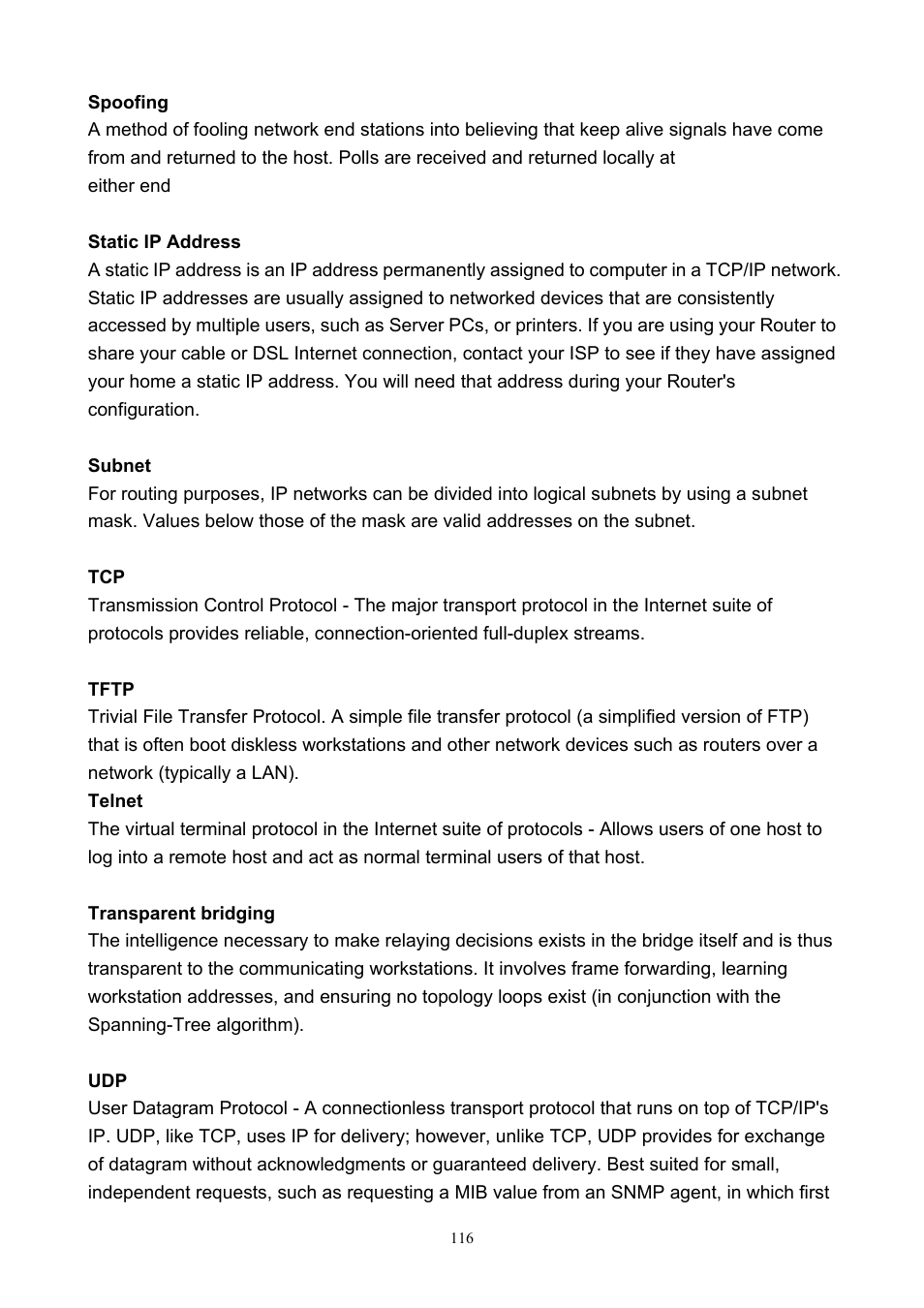 PLANET ADN-4000 User Manual | Page 116 / 118