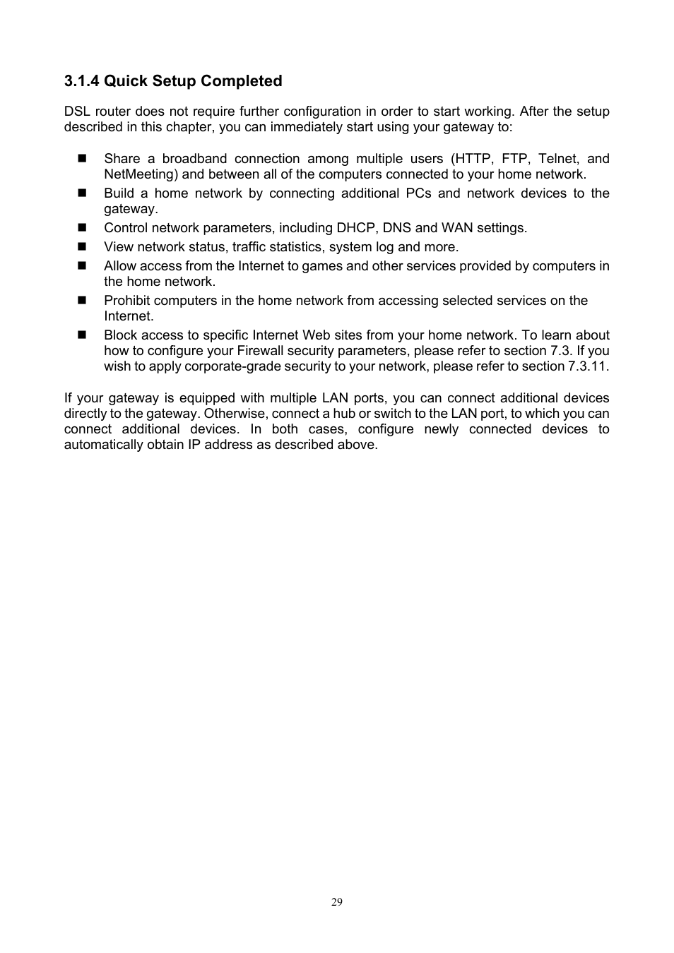 4 quick setup completed | PLANET ADN-4000 User Manual | Page 29 / 118