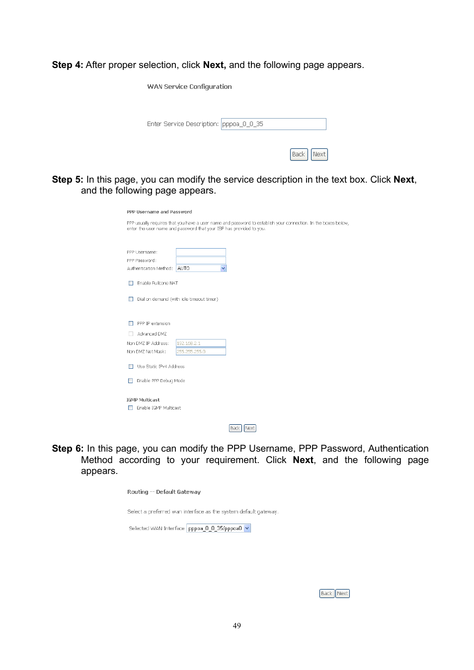 PLANET ADN-4000 User Manual | Page 49 / 118