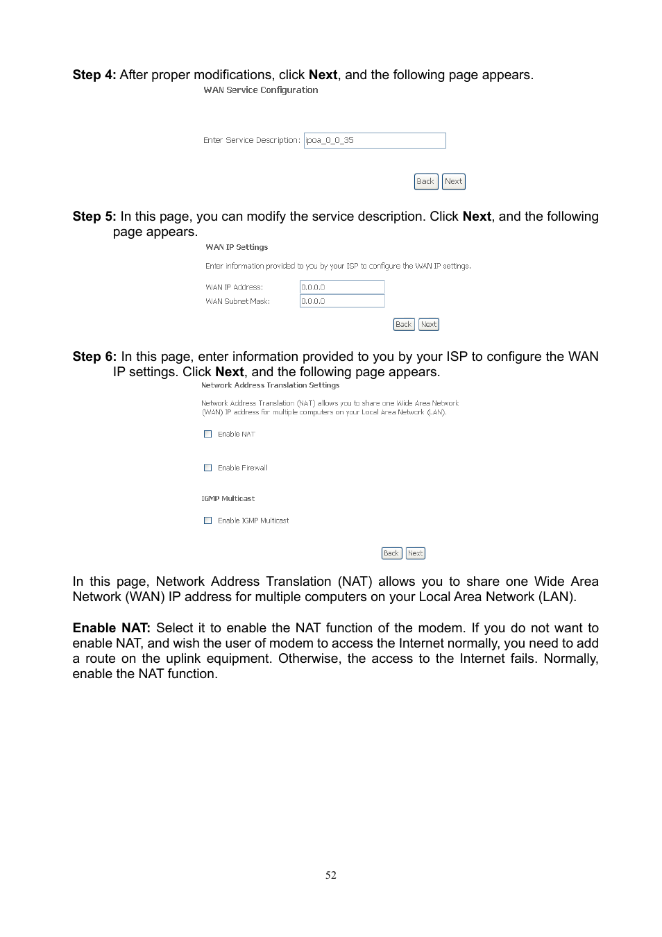 PLANET ADN-4000 User Manual | Page 52 / 118