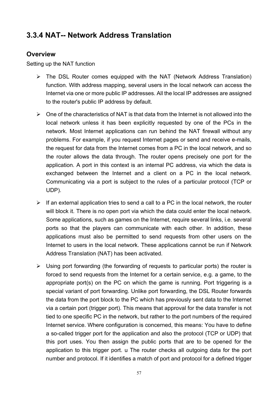 4 nat-- network address translation | PLANET ADN-4000 User Manual | Page 57 / 118