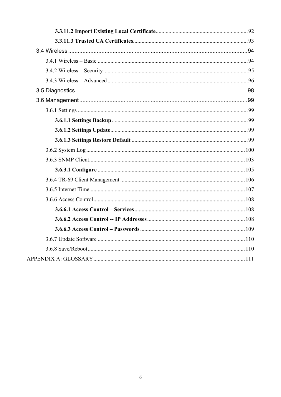 PLANET ADN-4000 User Manual | Page 6 / 118