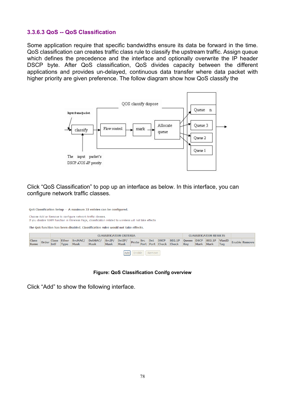 3 qos -- qos classification | PLANET ADN-4000 User Manual | Page 78 / 118