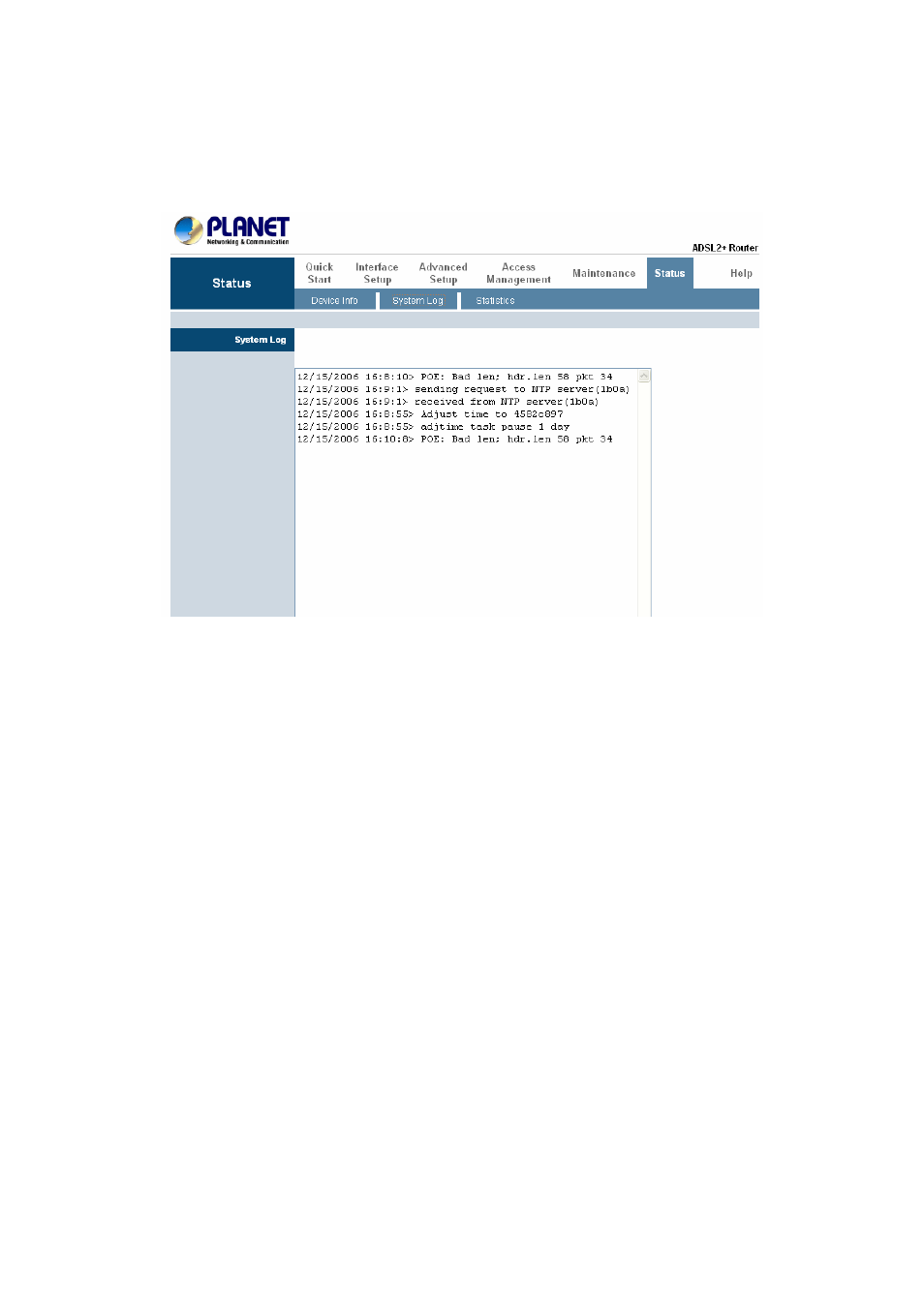 3 statistics | PLANET ADN-4000 User Manual | Page 83 / 91