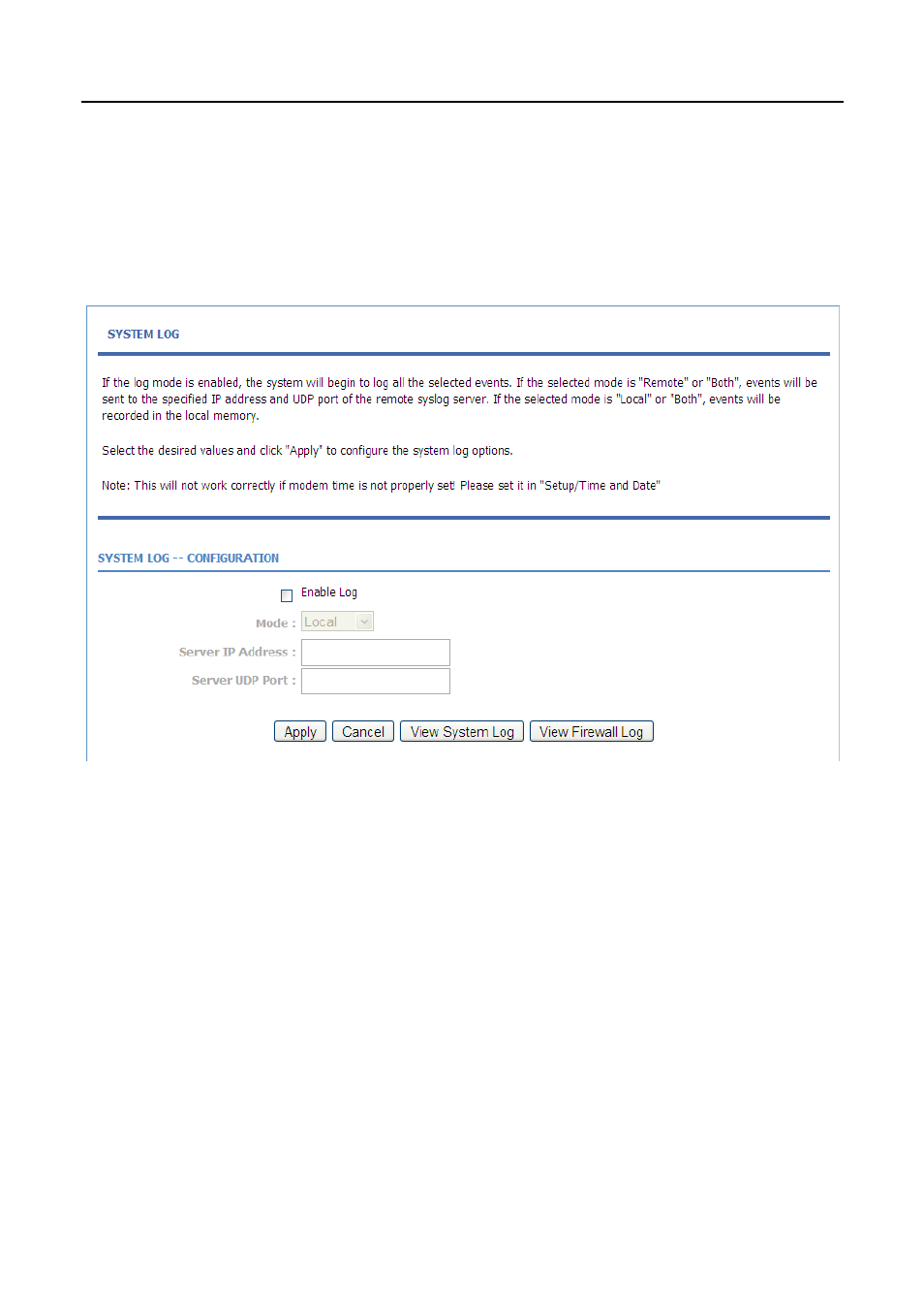 5 log configuration, 5 log, Configuration | PLANET ADN-4100 User Manual | Page 97 / 104