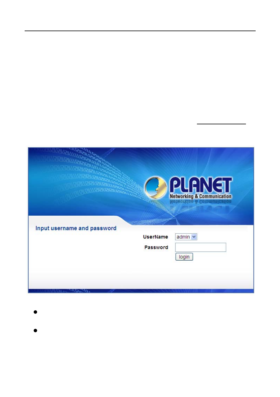 3 web configuration, 1 accessing the device, Web configuration | Accessing the device | PLANET ADN-4100 User Manual | Page 22 / 115
