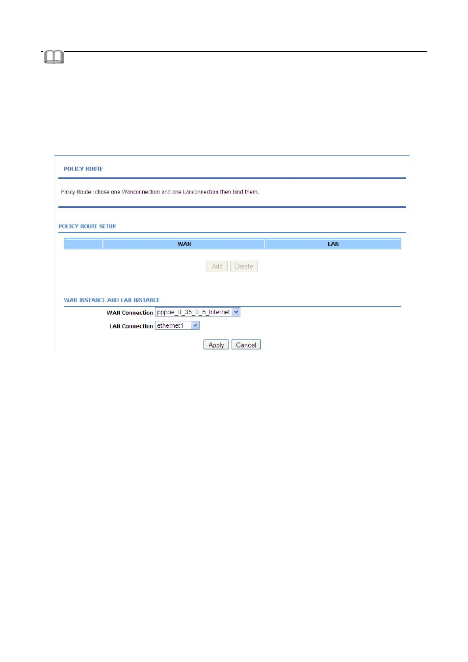 2 policy route, Policy route | PLANET ADN-4100 User Manual | Page 91 / 115