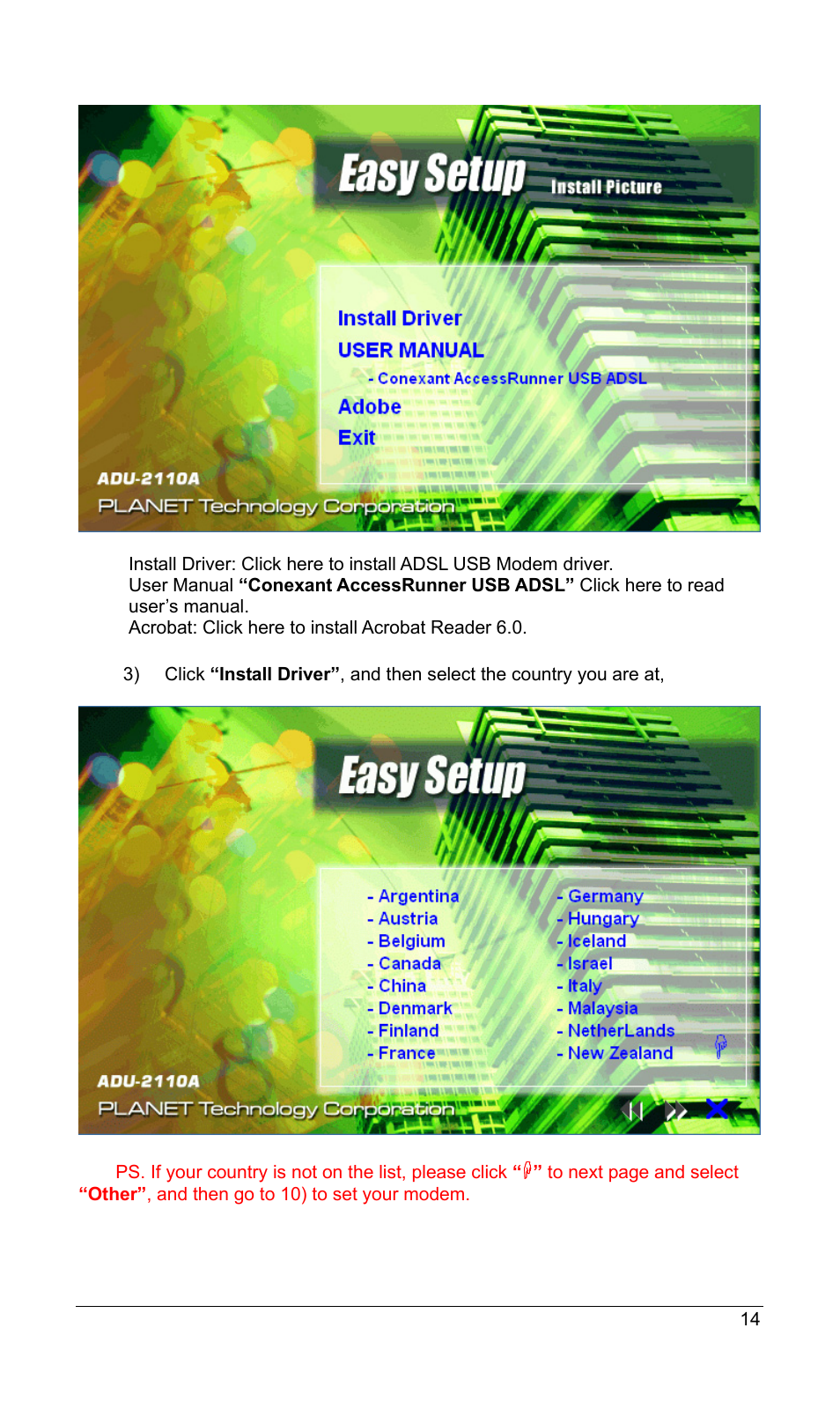 PLANET ADU-2110A User Manual | Page 18 / 37