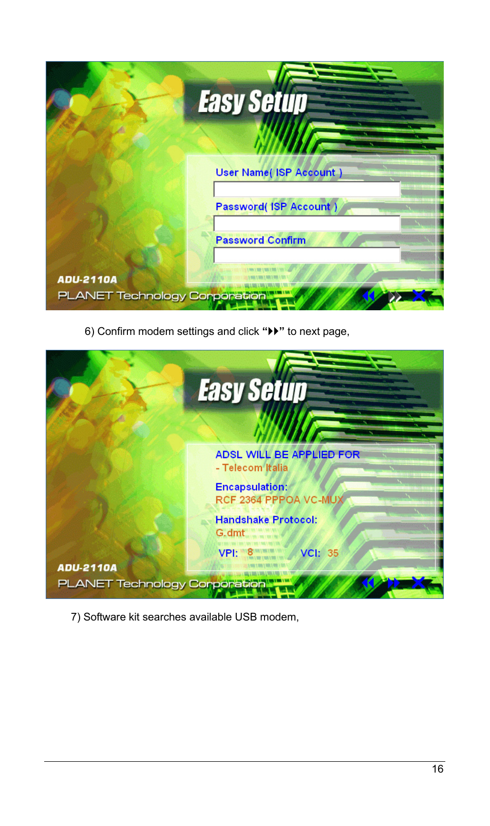 PLANET ADU-2110A User Manual | Page 20 / 37