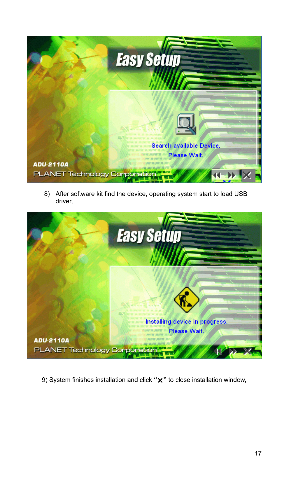 PLANET ADU-2110A User Manual | Page 21 / 37
